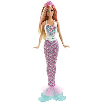 mermaid doll with removable tail