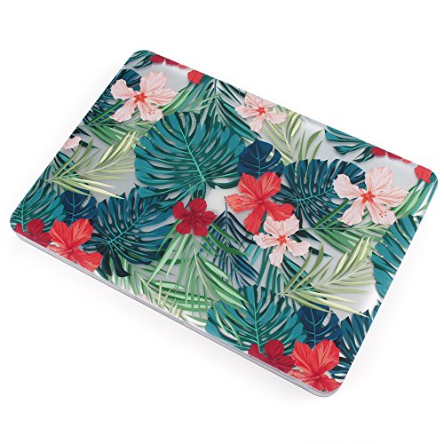 iDOO MacBook Schutzhülle / Hard Case Cover Laptop Hülle [Für MacBook Pro 13 Zoll – mit CD-Laufwerk: A1278] – matt, tropische Palmen - 3