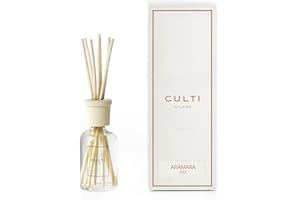 Culti Diffusore Bastoncini Stile da 100 ml Milano | Fragranza ARAMARA, all'arancia Amara e bergamotto - Durata 1 Mese - Metratura da 5 mq