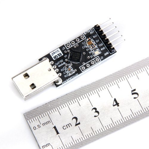 SODIAL(R) USB zu TTL-Konverter-Modul mit eingebautem in CP2102 - 6
