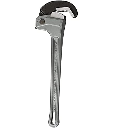 RIDGID 31345 Model 2 Aluminum Strap Wrench, 5 1/2 OD Capacity, Red