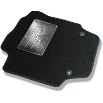 Tappetino Autista Antiscivolo Per Hyundai IX35 (2010-2013) E Kia Sportage III (2010-2016) – Moquette Nera Con Bordino