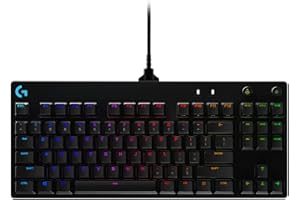 Logitech G PRO tastiera USB QWERTZ Tedesco Nero G PRO, Standard, USB, Meccanico, QWERTZ, RGB LED, Nero