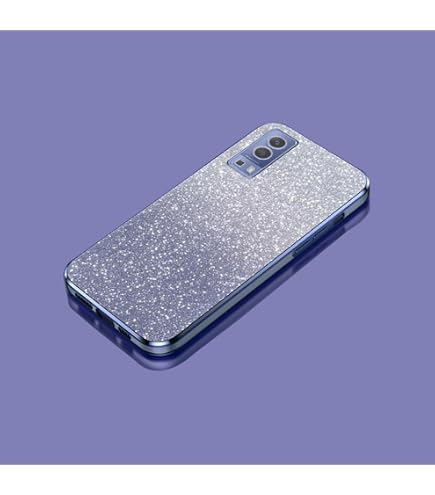 Custodia ILING Per Vivo Y72 5G / Y52s – Vetro Temperato Colorato E TPU – Antiurto Con Airbag – Ricarica Wireless