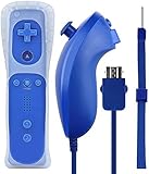 Silikonhülle schützt Wii U Fernbedienung vor Staub, Gefahren und Kratzern. Praktisch zu tragen mit Handschlaufe. Nunchuck und Wii U Remote Controller machen Sie mehr Spaß für Wii-Spiele.