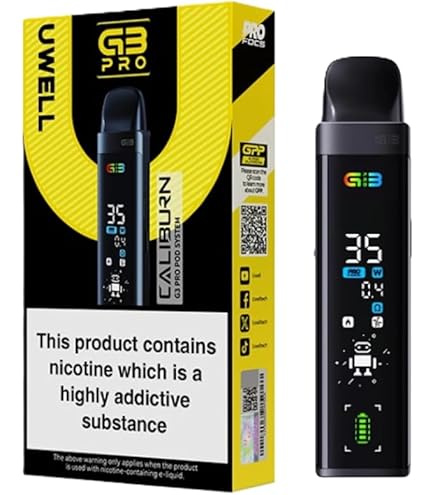 Uwell Caliburn A3 2ml 520mAh Pod System Kit Farbe Grau: Amazon.de:  Elektronik & Foto