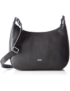 BREE Damen Cary 2, Black, Hobo S W17 Schultertasche, Schwarz (Black), 12x30x30 cm