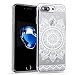 Produktbild iPhone 7 Plus Backcover, Conie Mobile Silikon Schutzhülle im Mandala Design Hülle aus TPU transparent Muster kratzfest