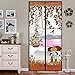 Produktbild Sommer Magnetische Insektentür Moskito Streifen Türvorhang, Paar Muster Magnetgitter Versenkbare Türvorhang 90x210 cm,Brown,120 * 220CM