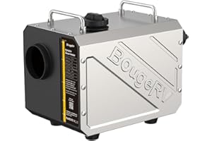 BougeRV 5KW Diesel Heater, 12V/24V/230V/240V 5L Air Diesel Parking Space Heater with APP Control and Remote, Portable Diesel Car Heater with LCD Screen for Campervan, Van, RV, Tent, Boat, Garage