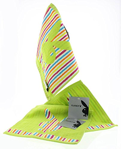 Preisvergleich Produktbild Playboy Handtuch 3er Set Lime
