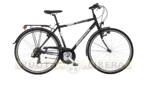 Bianchi Spillo Rubino Uomo Alu TX55 21SP.47 Nero : Amazon.it: Sport e tempo  libero