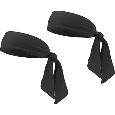 LTHYHJ Herren Stirnbänder – 6 Stück, Schwarz, Metallic Welle, Für Sport, Laufen, Yoga, Radfahren