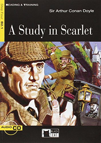A Study In Scarlet Book (+CD): A Study in Scarlet + audio CD (Reading and training)