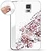 Produktbild Finoo Handyhülle kompatibel mit Samsung Galaxy S5 Mini mit Motiv und Optimalen Schutz TPU Silikon Tasche Case Cover Schutzhülle - Blumen Fleck 01