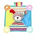 Produktbild Baby beruhigende Handtuch Baby Tröster Decke mit Cartoon Tier Mustern Stimme Kugel Baby Spielzeug Super Weiche Quadratische Plüsch Baby Appease Handtuch für 0-1 Jährige Babys
