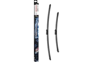 ‎BOSCH Bosch Aerotwin A102S Front-Scheibenwischer - Set mit 2 Ersatz-Scheibenwischern und vormontiertem Adapter - 2 Wischblätter, 650 mm und 475 mm