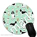 Produktbild Maus-Pad Englisch Springer Spaniel Coffees Hunde,7 inch rund Mouse-Pad mit rutschfester Unterlage Standard 1V53