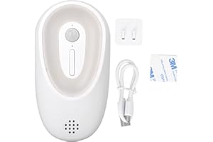 TOPINCN Eliminatore di Odori per Animali Domestici, Purificatore d'Aria a Induzione Intelligente Deodorante per Lettiera per Gatti con Luce Notturna, Forniture per la Pulizia degli Animali Domestici