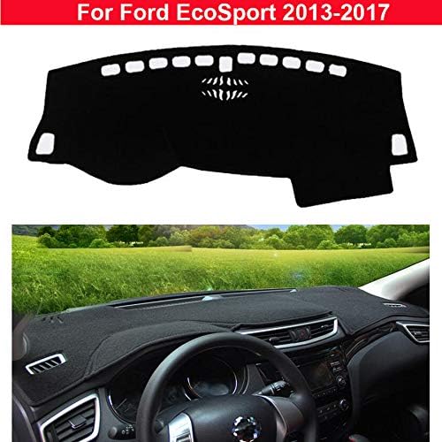 black Non slip Dash Carpet Dashboard Mat Car Dashboard Sun Cover Non slip Dash Mat.(Left hand drive)