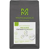 Martermühle Mexiko Bio Espressobohnen entkoffeiniert 250g mittelkräftig I Arabica I Aromen: Nougat, Zartbitterschokolade I Ga