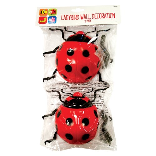 ITP Marienkäfer, Wanddeko, 2 Stück
