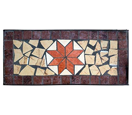 Dehner Blumentreppe Mona, ca. 83 x 37 x 59 cm, Metall, dunkelbraun - 2