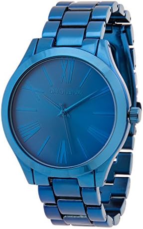 David Lenox midnight blue tone women's watch Michael Kors Runway collection style DL0325
