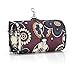 Reisenthel Wrapcosmetic, Large Hanging Toilet Bag, Wash Bag, Make-Up Bag, Beauty Case, marigold / colourful floral pattern, WB3008