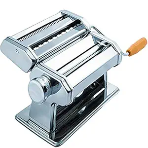 Amivar Stainless Steel Noodles Cutter Roller, Pasta Maker Machine