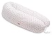 Produktbild SCAMP Stillkissen universales Schwangerschaftskissen inkl. Bezug verschiedenes Design NEU (Manhattan White2)
