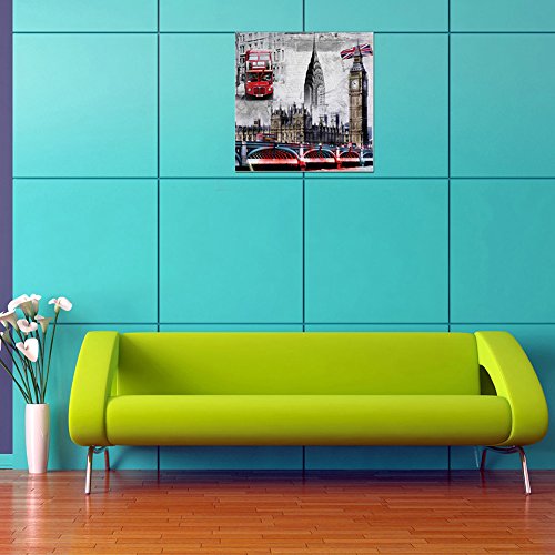 DIY 5D London Scenery Diamond Painting Cross-Stitch for Entrance Living Room Bedroom - 2
