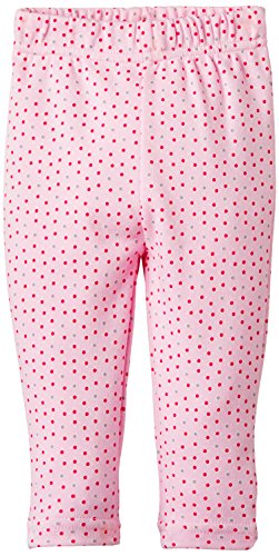 SALT AND PEPPER Baby Girls NB Leggins L.friends allover Leggings, Pink (rose 802), 0-3 Months (Manufacturer size: 62)