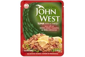 John West Tomato & Herb Tuna Pouch 3x85g