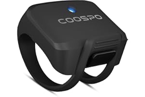 COOSPO BK9 Cadence Sensor and Speed Sensor,Bluetooth5.0 ANT+ Cycling Speed Cadence Sensor,Wireless Bike Sensor,IP67 Waterproof&350H Battery,Compatible with Rouvy/Zwift/Peloton/Wahoo/Bike Computer