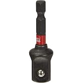 Milwaukee Lokma Anahtar Ucu SHOCKWAVE 50 mm 1/4" Altıgen 1/2" Kare