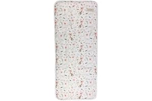 COSAMUI Colchoneta Universal Transpirable para Silla de Paseo – Compatible -Bugabo - Jané, Inglesina, Easywalker, Kinderkraft, UPPAbaby – Funda de Verano para Carrito de Bebé (Amapola)