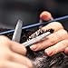 Utopia Care 6.5" Professional Barber Thinning / Texturizing Scissors triple Ring with adjustable tension and finger inserts