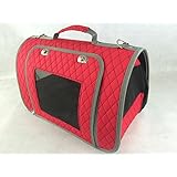Exklusiv Katzen & Hunde Tragetasche rot