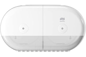 Tork SmartOne Dispenser per carta igienica Mini Twin, wit, T9, 682000