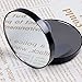 Charminer Magnifier 2pcs Manicare Magnifying Suction Make Up Tweezer Close Up Mirror 10x Magnification