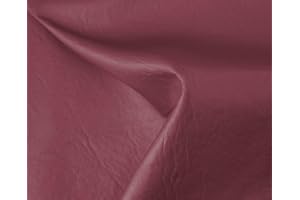 HAPPERS Polipiel para Tapizar 1 Metro con Ancho 140cm. Venta de Polipiel por Metros Sugan Color Granate