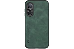 Kepuch Silklike Funda para Huawei Nova 9 SE - Case Carcasa Placa de Metal Incorporada para Huawei Nova 9 SE - Verde