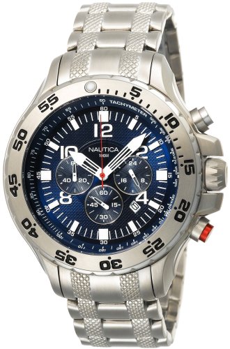 Nautica Men's N19509G NST Stainless Steel Watch