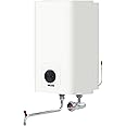 STIEBEL ELTRON Small vented Electric Water Heater SNO 5 Plus (GB), Water Heater Over Sink 5 l, Very Compact, 2 kW, White, 204979