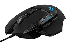 Logitech G502 Hero High Performance Wired Gaming Mouse, Hero 25K Sensor, 25,600 Dpi, Rgb, AdJustable Weights, 11 Programmable