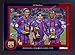 Produktbild S&E DESING Ronaldinho Lionel Messi Samuel Eto 'o Barcelona Autogramm unterzeichnet Foto Print Poster Foto-Rahmen