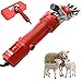 Produktbild CGOLDENWALL Elektrische Schafschere, 320 W, Ziegenschere, Trimmer, Schere, Ziegenschneider, Schafe, Ziegen, Alpaka, Llamas, Angora, Wolle Schere, 220 V
