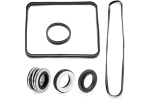 ZYWUOY Pump Seal Replacement, For Hayward For Super For Pump Seal Kit, Repair Components for SP2600, SP1600,With Gaskets & Shaft Seal(B)