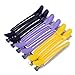 12 Pcs Fashion Plastic Professional Hairdressing Salon Section Clip Clamp Styling Hair Tool CrocodileHair Grip